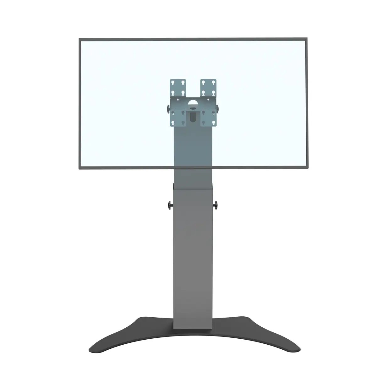 Support écran bas retour écran hauteur réglable 800-1200mm 32 à 50" réglable en hauteur avec embase type B