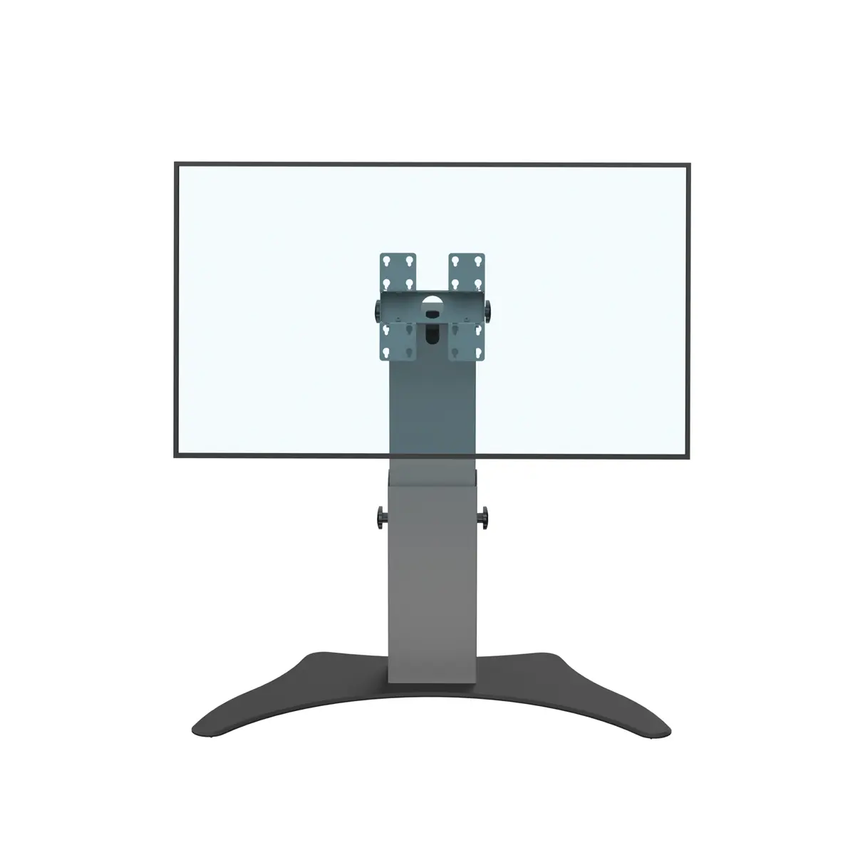 Support écran bas retour écran hauteur réglable 500-800mm 32 à 50" réglable en hauteur avec embase type B