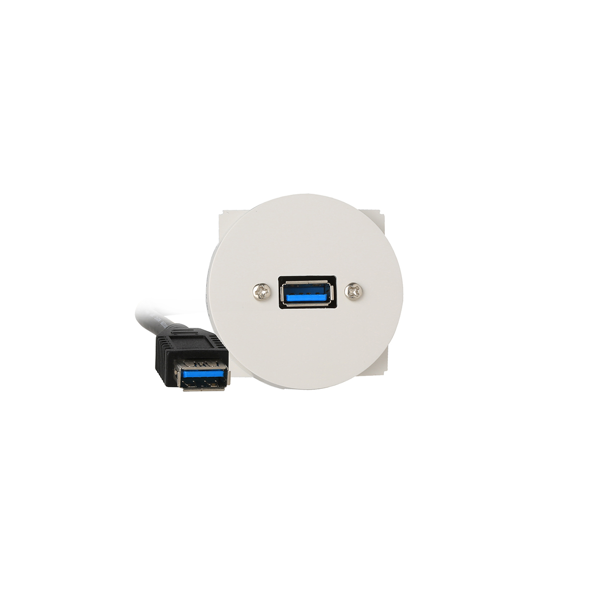 Plastron Céliane USB A 3.0 Femelle/Femelle