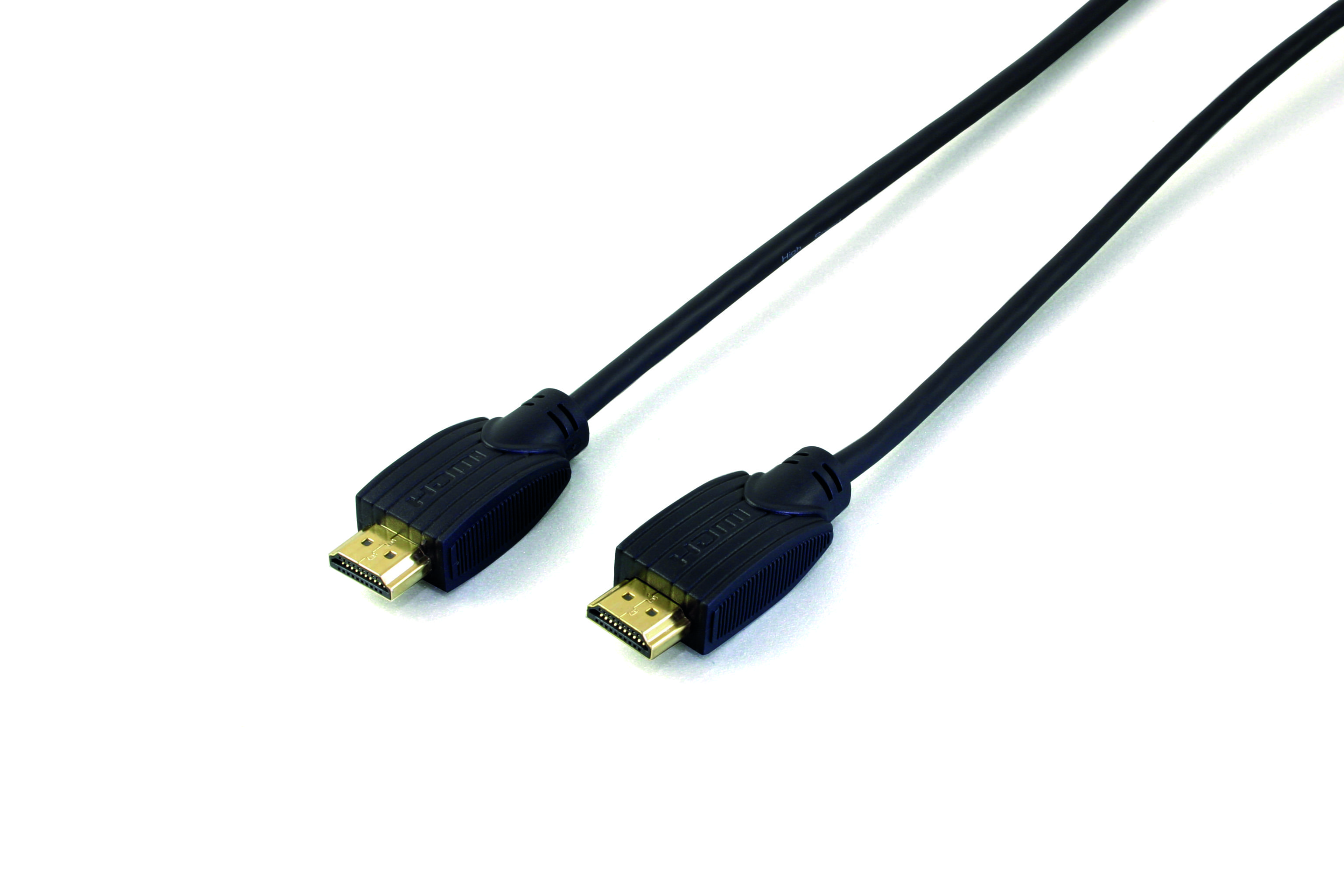 Cordon Ultraflexible HDMI moulé noir M/M 5m