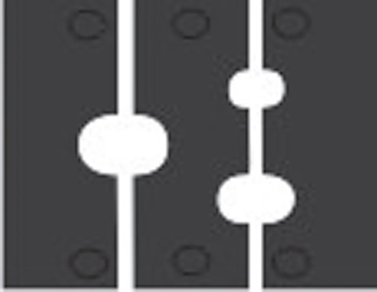 Module Passe-câbles STANDARD Petit Modèle pour ALPHA : 1 x D13 - 1 x D10 - 1 x D7